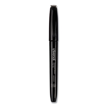 Universal™ Pen-style Permanent Marker, Fine Bullet Tip, Black, Dozen freeshipping - TVN Wholesale